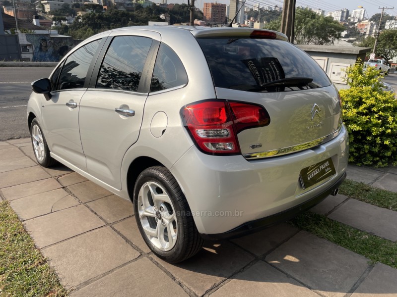 C3 1.6 EXCLUSIVE 16V FLEX 4P MANUAL - 2013 - CAXIAS DO SUL