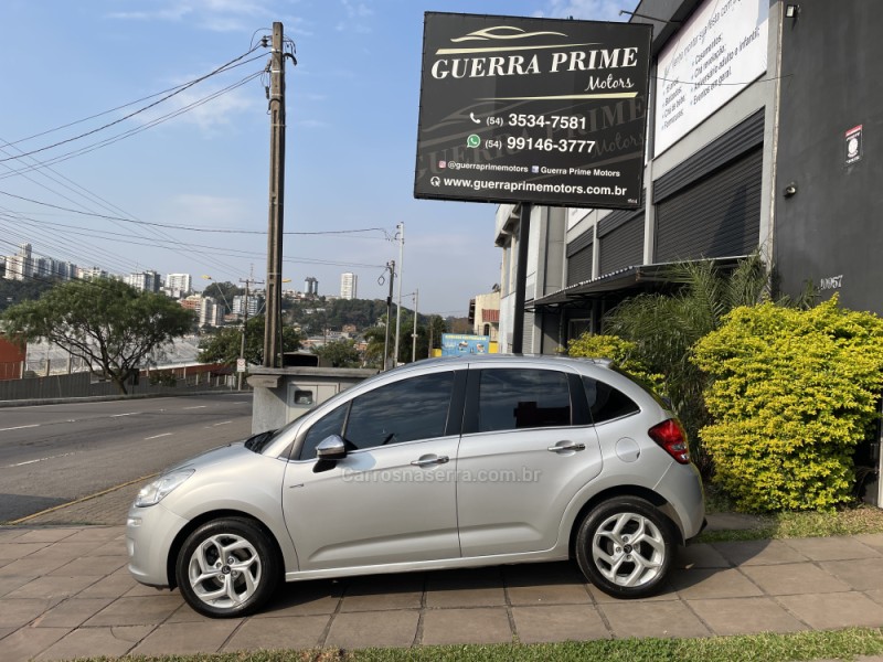 C3 1.6 EXCLUSIVE 16V FLEX 4P MANUAL - 2013 - CAXIAS DO SUL