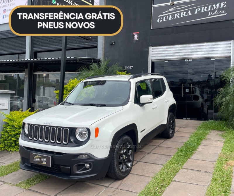 RENEGADE 1.8 16V FLEX LONGITUDE 4P AUTOMÁTICO - 2016 - CAXIAS DO SUL