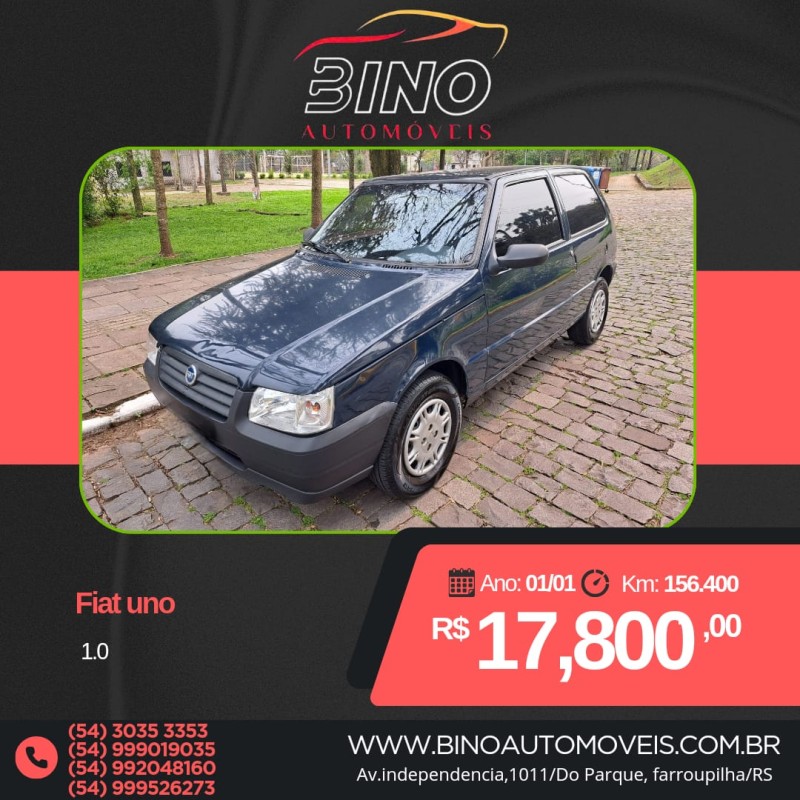 uno 1.0 mpi mille fire economy 8v flex 2p manual 2008 farroupilha