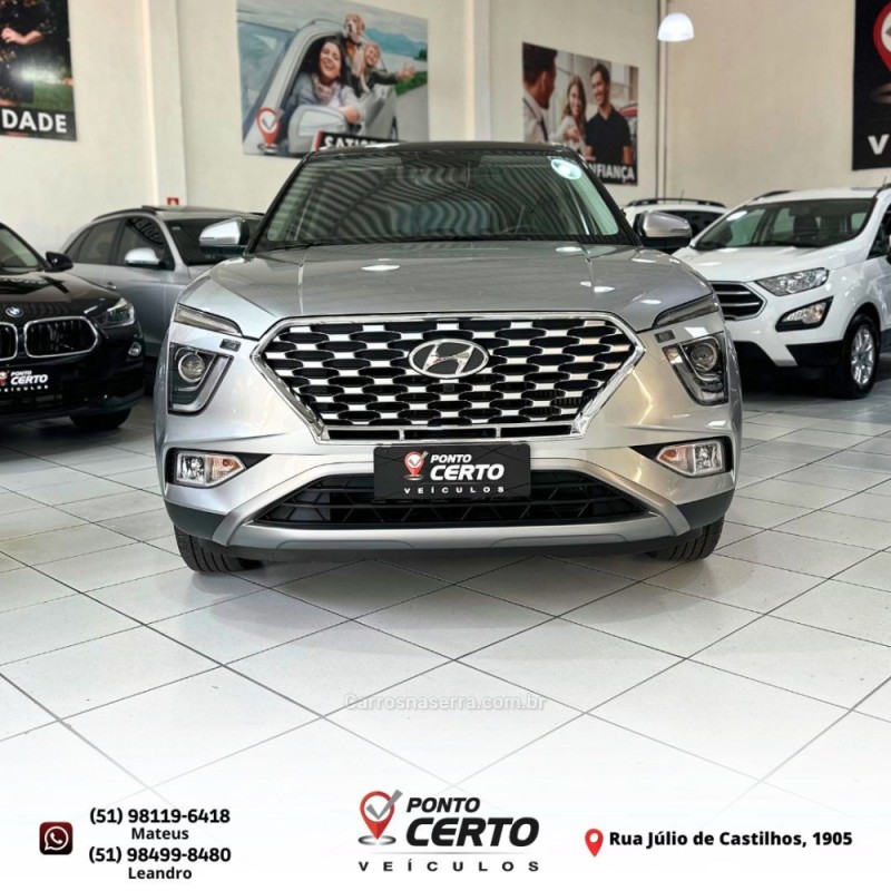 CRETA 1.0 PLATINUM TURBO 12V FLEX 4P AUTOMÁTICO - 2022 - SANTA CRUZ DO SUL