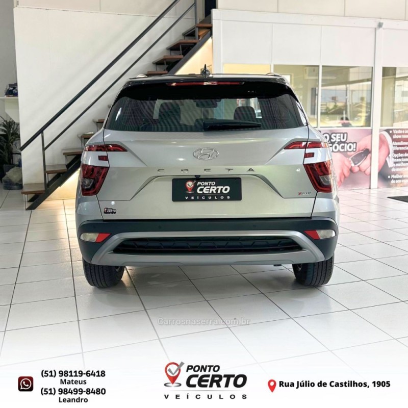 CRETA 1.0 PLATINUM TURBO 12V FLEX 4P AUTOMÁTICO - 2022 - SANTA CRUZ DO SUL