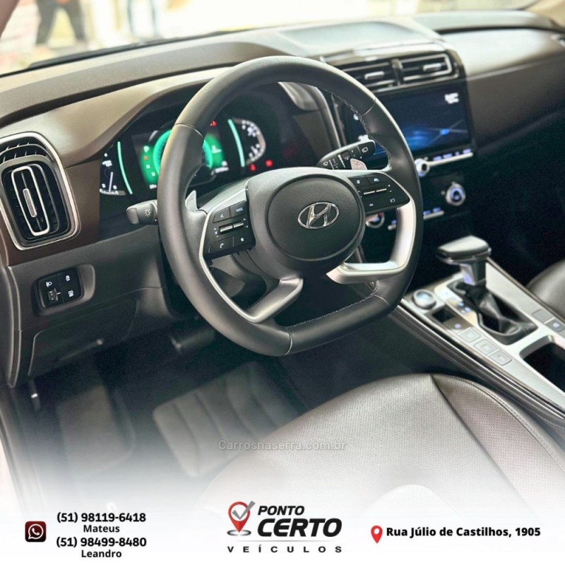 CRETA 1.0 PLATINUM TURBO 12V FLEX 4P AUTOMÁTICO - 2022 - SANTA CRUZ DO SUL