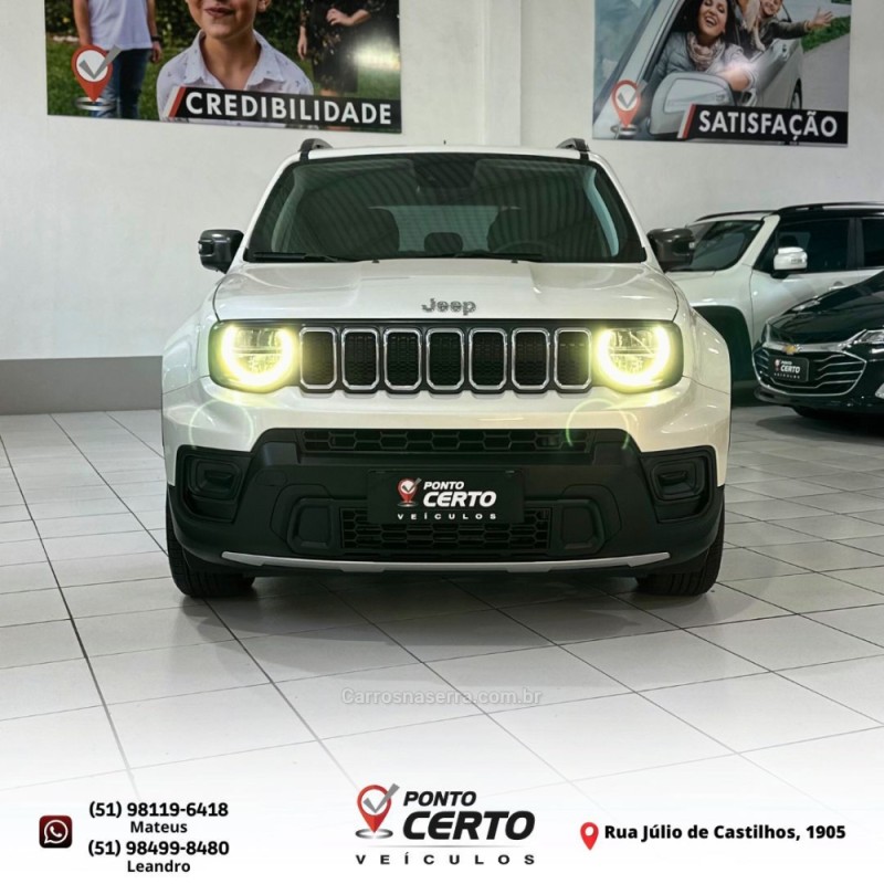 RENEGADE 1.3 LONGITUDE T270 16V TURBO FLEX 4P AUTOMÁTICO - 2023 - SANTA CRUZ DO SUL