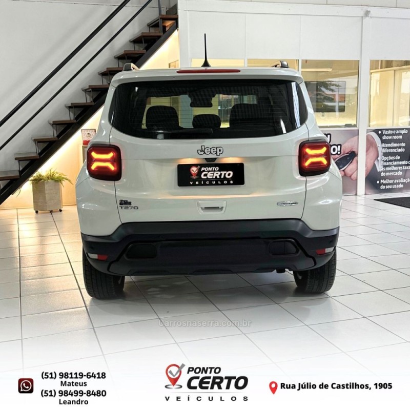 RENEGADE 1.3 LONGITUDE T270 16V TURBO FLEX 4P AUTOMÁTICO - 2023 - SANTA CRUZ DO SUL