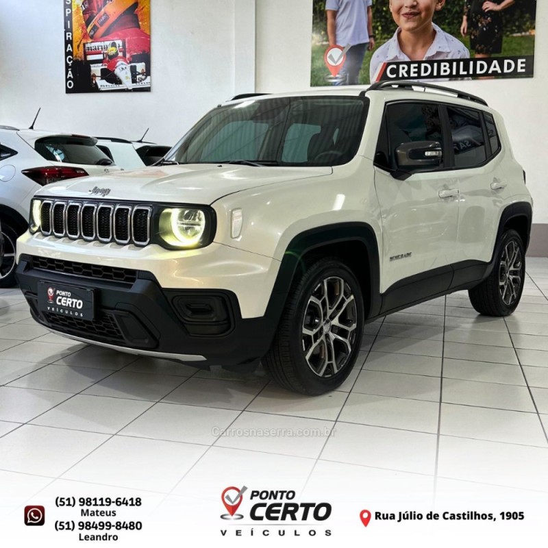 RENEGADE 1.3 LONGITUDE T270 16V TURBO FLEX 4P AUTOMÁTICO - 2023 - SANTA CRUZ DO SUL