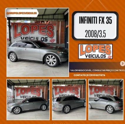 fx35 3.5 awd v6 24v gasolina 4p automatico 2008 portao