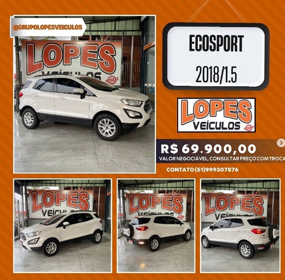 ECOSPORT 1.5 SE DIRECT FLEX 4P AUTOMÁTICA