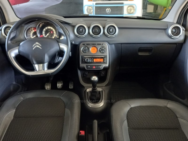 C3 1.6 EXCLUSIVE 16V FLEX 4P MANUAL - 2013 - CAXIAS DO SUL