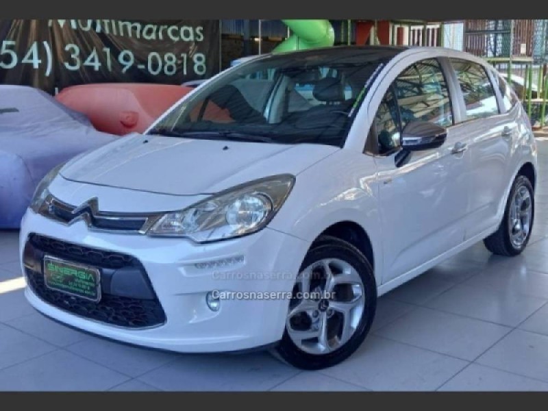 C3 1.6 EXCLUSIVE 16V FLEX 4P MANUAL - 2013 - CAXIAS DO SUL