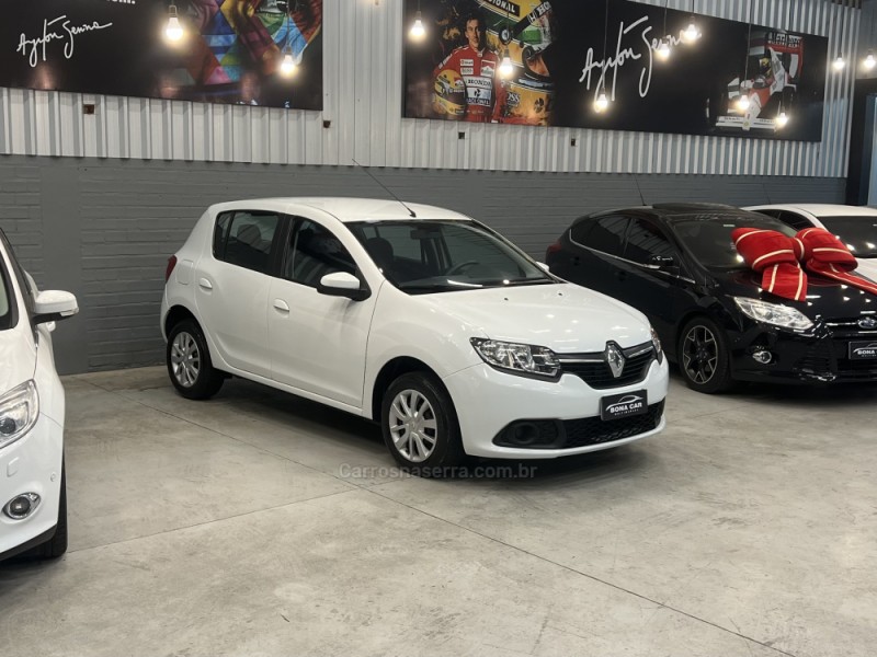 SANDERO 1.0 EXPRESSION 16V FLEX 4P MANUAL - 2018 - CAXIAS DO SUL