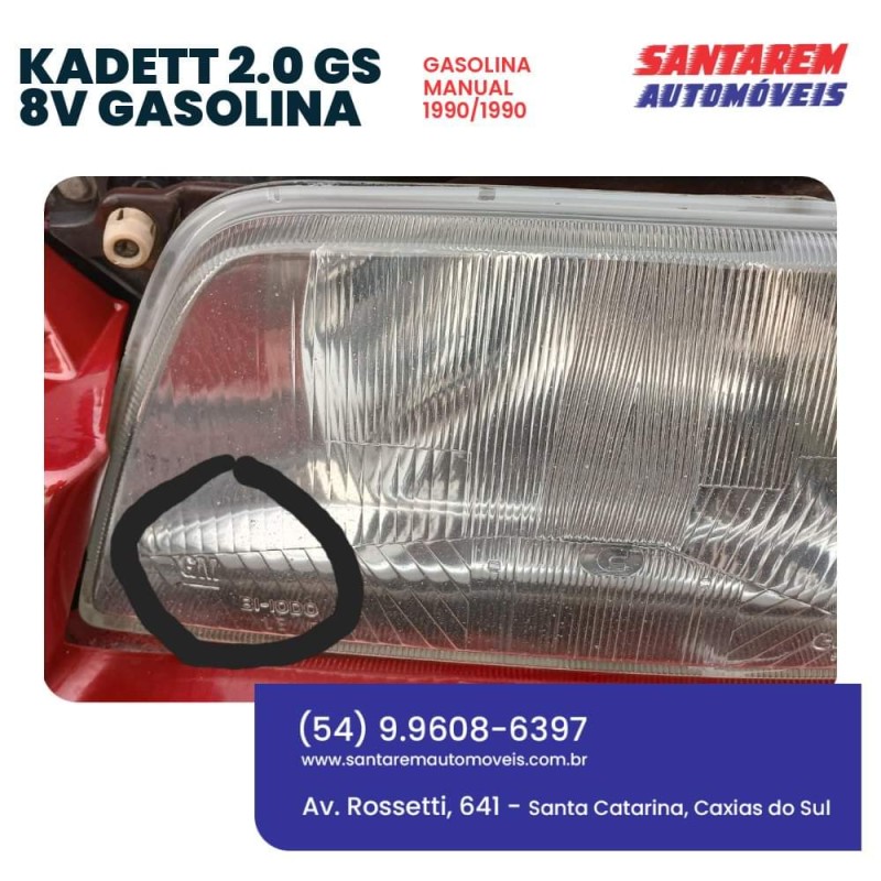 KADETT 2.0 GS 8V GASOLINA 2P MANUAL - 1990 - CAXIAS DO SUL