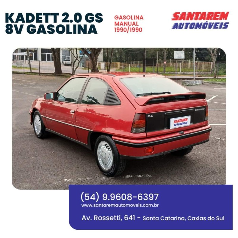 KADETT 2.0 GS 8V GASOLINA 2P MANUAL - 1990 - CAXIAS DO SUL