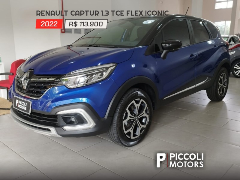 CAPTUR 1.3 ICONIC 16V TURBO FLEX 4P AUTOMÁTICO