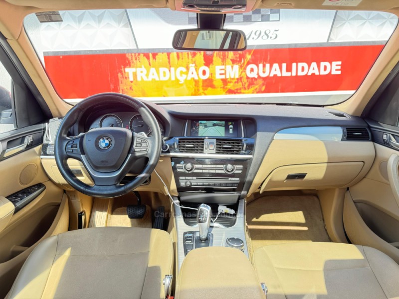 X3 2.0 XDRIVE 20I X LINE 16V GASOLINA 4P AUTOMÁTICO - 2016 - CASCA