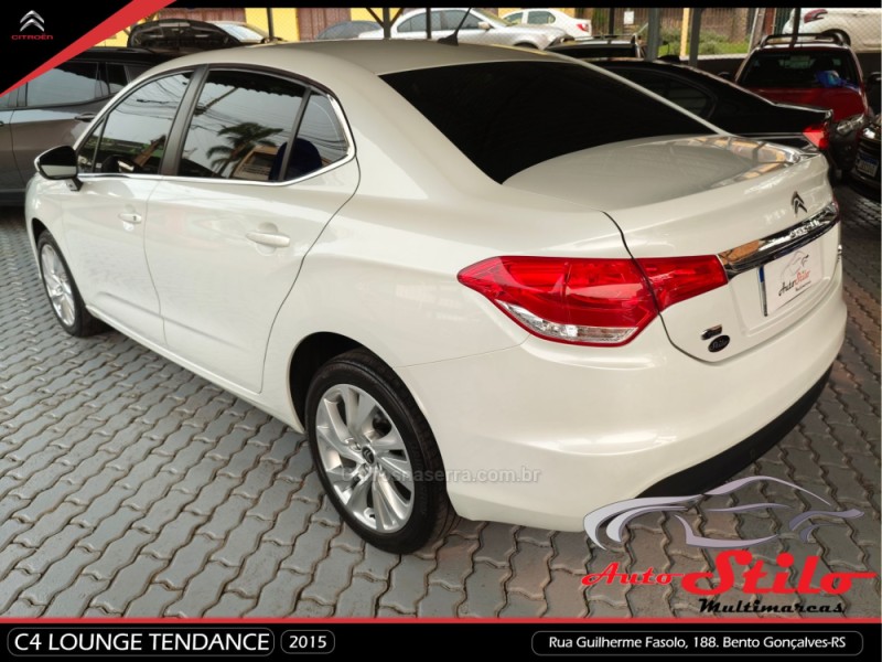 C4 LOUNGE 1.6 TENDANCE 16V TURBO GASOLINA 4P AUTOMÁTICO - 2015 - BENTO GONçALVES