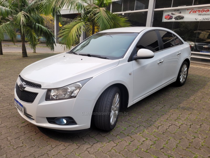 CRUZE 1.8 LTZ 16V FLEX 4P AUTOMÁTICO - 2012 - NOVA PRATA