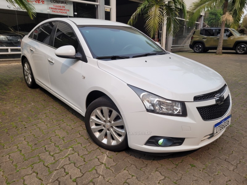 CRUZE 1.8 LTZ 16V FLEX 4P AUTOMÁTICO - 2012 - NOVA PRATA