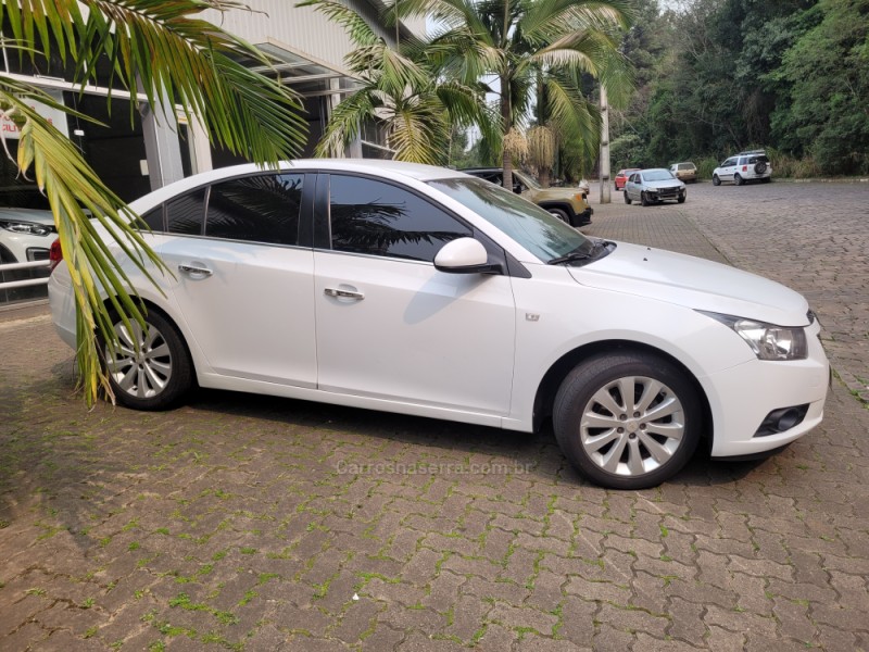 CRUZE 1.8 LTZ 16V FLEX 4P AUTOMÁTICO - 2012 - NOVA PRATA