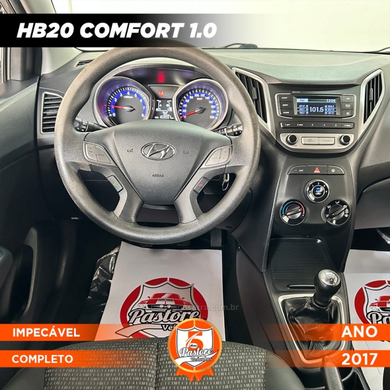 HB20 1.0 COMFORT 12V FLEX 4P MANUAL - 2017 - VACARIA