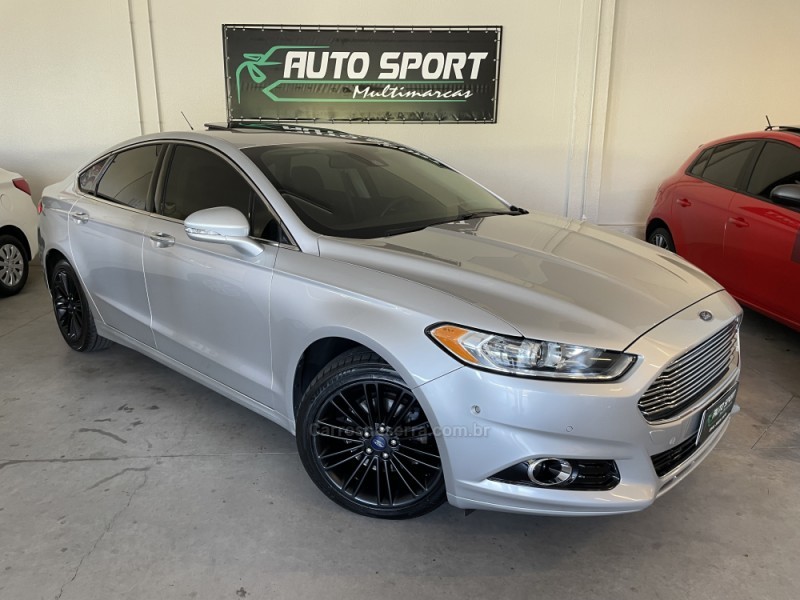 FUSION 2.0 TITANIUM GTDI ECOBOOST AWD AUTOMÁTICO - 2015 - CAXIAS DO SUL