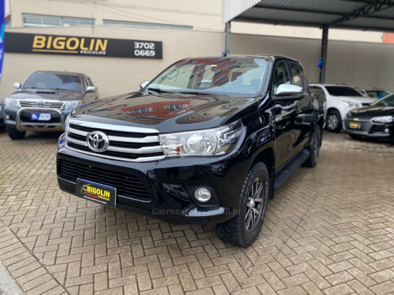 hilux 2.8 srv 4x4 cd 16v diesel 4p automatico 2018 bento goncalves