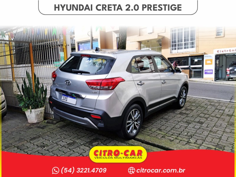 CRETA 2.0 16V FLEX PRESTIGE AUTOMÁTICO - 2017 - CAXIAS DO SUL