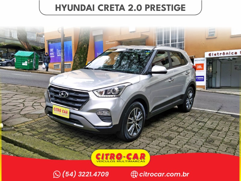 CRETA 2.0 16V FLEX PRESTIGE AUTOMÁTICO - 2017 - CAXIAS DO SUL