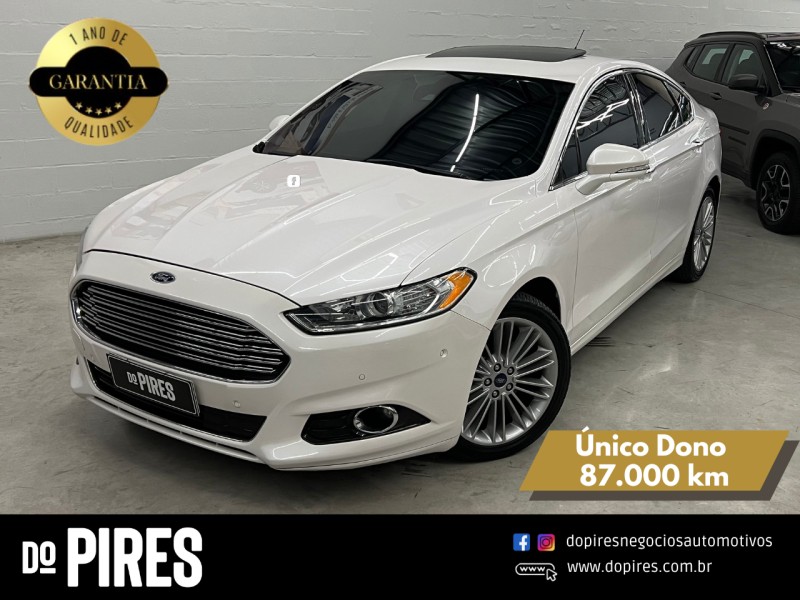 FUSION 2.0 TITANIUM PLUS AWD 16V GASOLINA 4P AUTOMÁTICO - 2016 - CAXIAS DO SUL