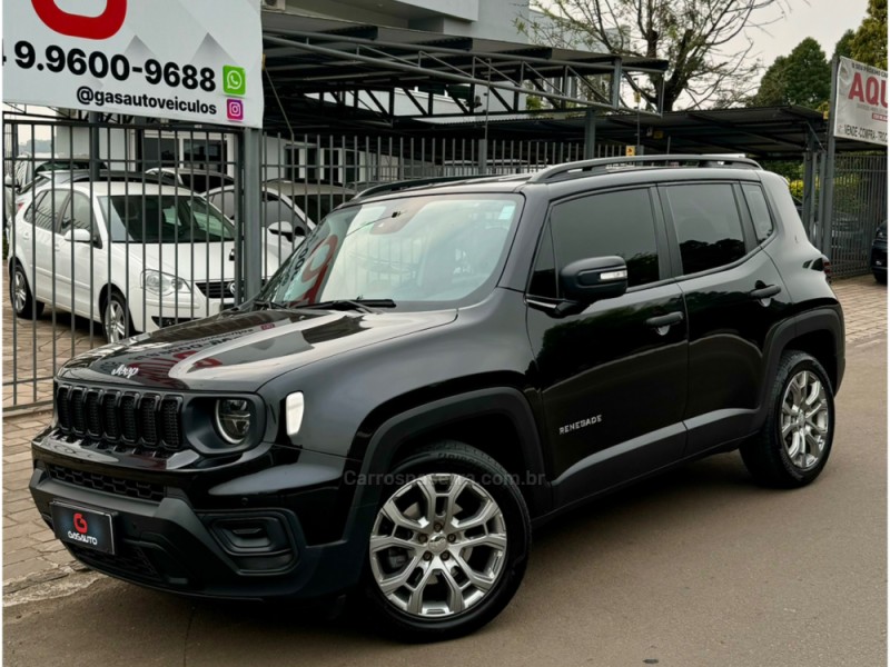 RENEGADE 1.3 SPORT T270 16V TURBO FLEX 4P AUTOMÁTICO - 2022 - NOVA PRATA