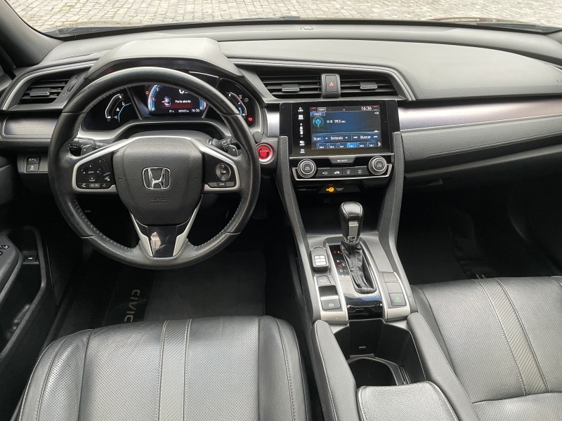 CIVIC 1.5 16V TOURING TURBO GASOLINA 4P AUTOMÁTICO - 2019 - CAXIAS DO SUL