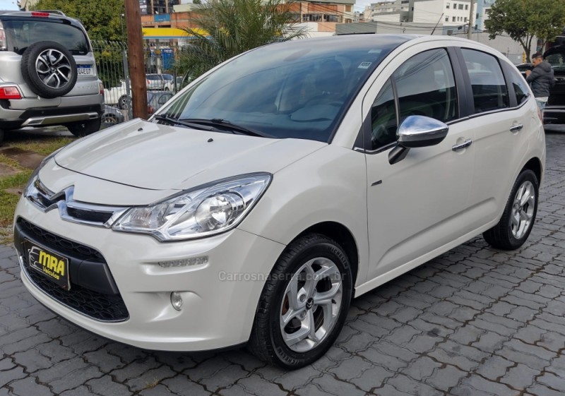 C3 1.6 EXCLUSIVE 16V FLEX 4P AUTOMÁTICO - 2016 - CAXIAS DO SUL