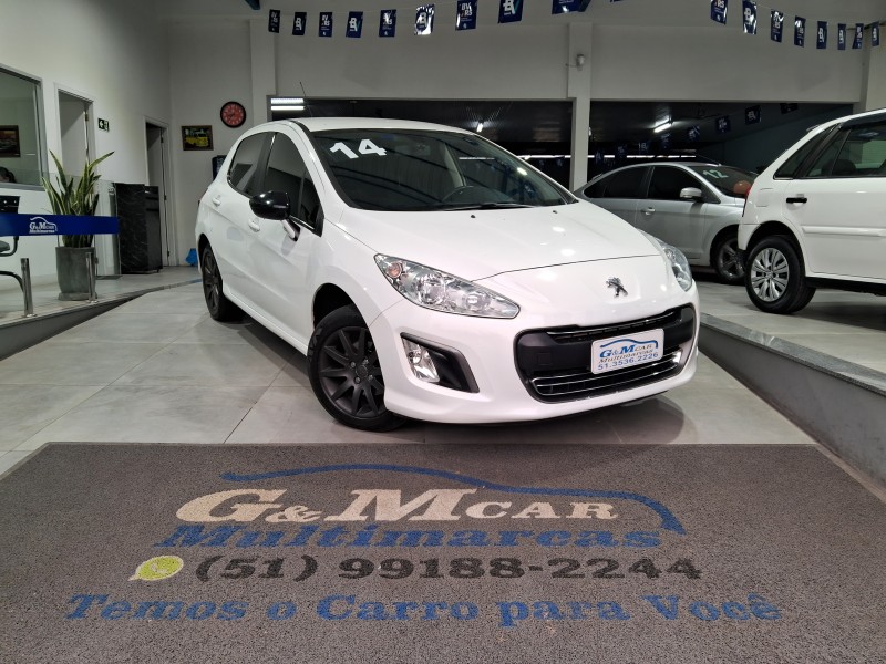 308 1.6 ACTIVE 16V FLEX 4P MANUAL - 2014 - SãO SEBASTIãO DO CAí