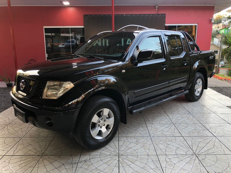 frontier 2.5 xe 4x4 cd turbo eletronic diesel 4p manual 2010 caxias do sul