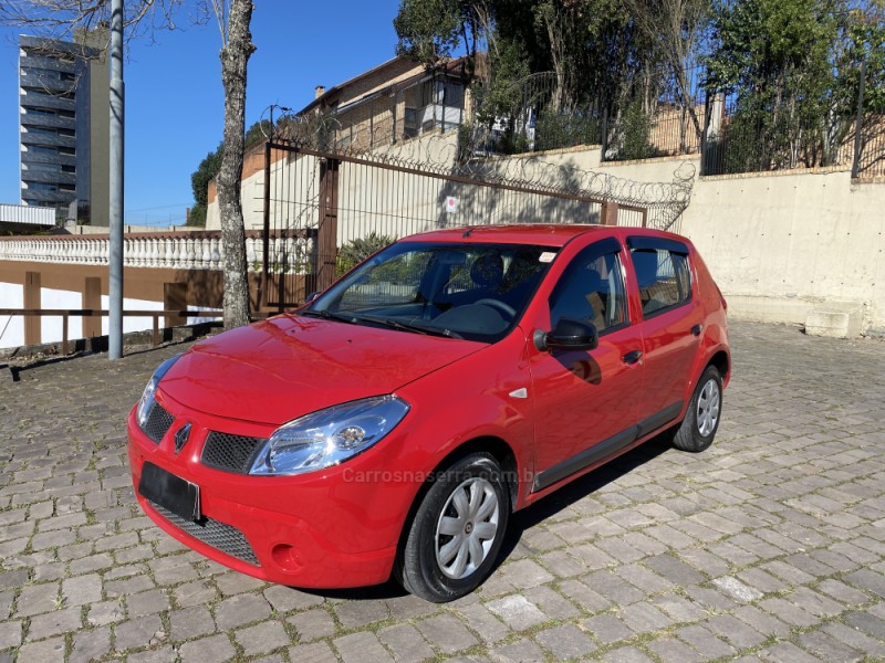 sandero 1.0 expression 16v flex 4p manual 2009 caxias do sul