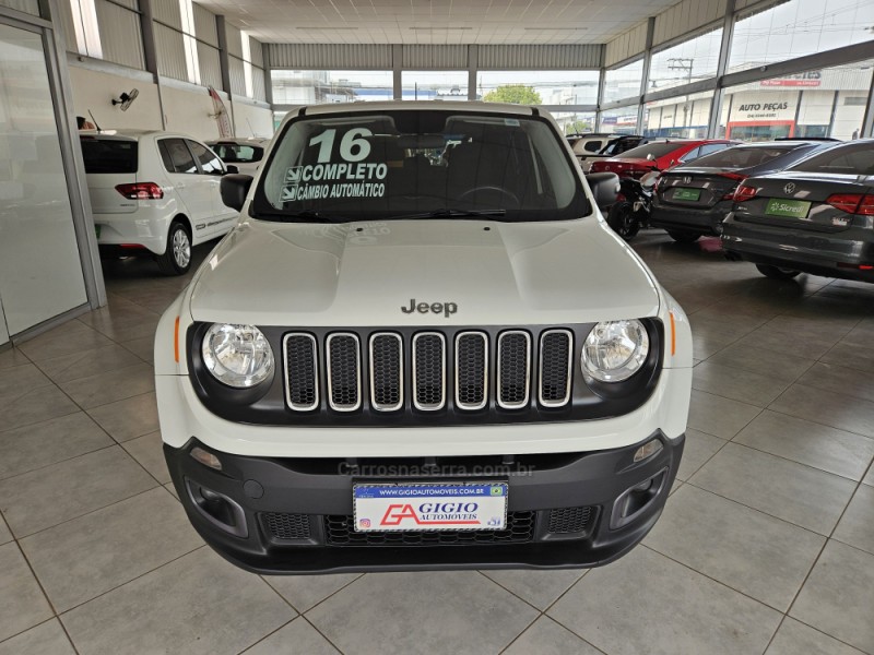 RENEGADE 1.8 16V FLEX SPORT 4P AUTOMÁTICO - 2016 - TAPEJARA