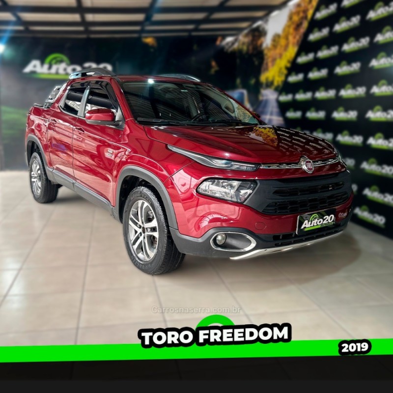 TORO 2.0 16V TURBO DIESEL FREEDOM 4WD AT9 AUTOMÁTICO - 2019 - TAQUARA