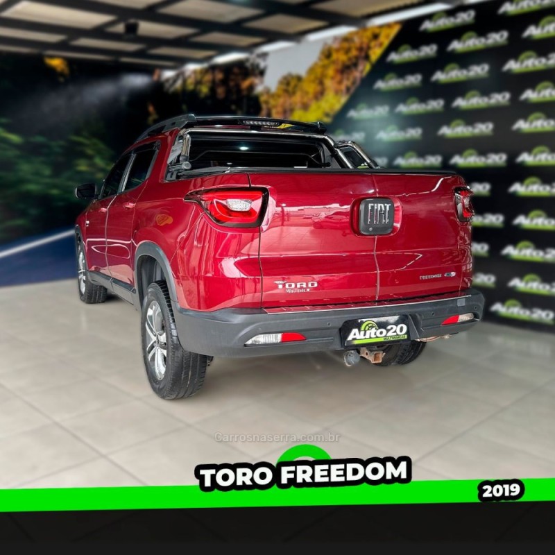 TORO 2.0 16V TURBO DIESEL FREEDOM 4WD AT9 AUTOMÁTICO - 2019 - TAQUARA