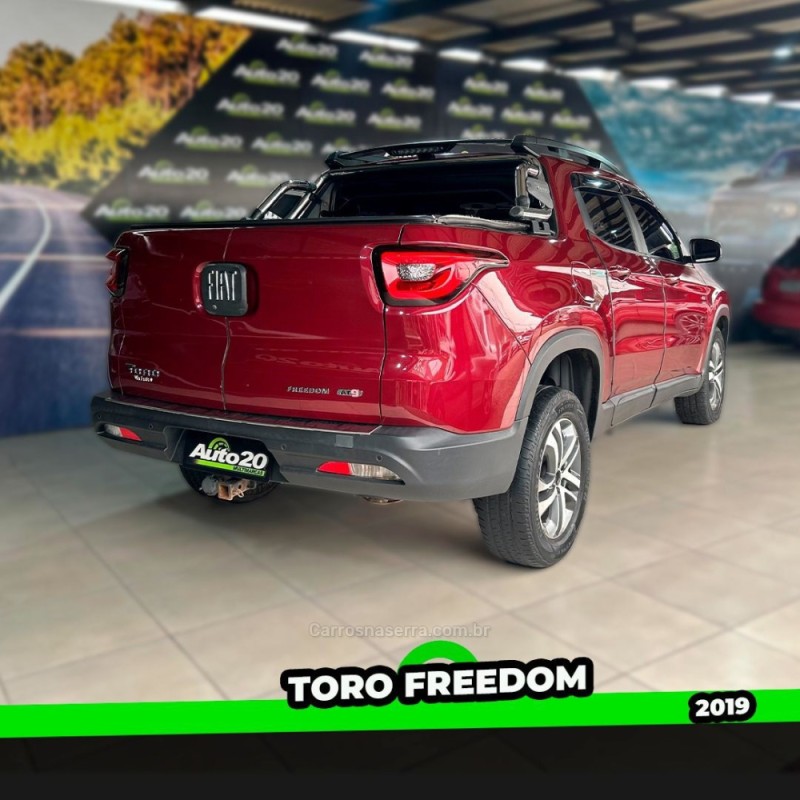 TORO 2.0 16V TURBO DIESEL FREEDOM 4WD AT9 AUTOMÁTICO - 2019 - TAQUARA