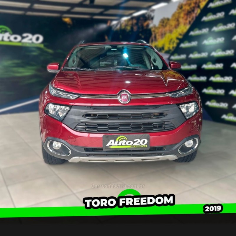 TORO 2.0 16V TURBO DIESEL FREEDOM 4WD AT9 AUTOMÁTICO - 2019 - TAQUARA