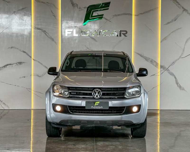 AMAROK 2.0 HIGHLINE 4X4 CD 16V TURBO INTERCOOLER DIESEL 4P AUTOMÁTICO - 2012 - GARIBALDI