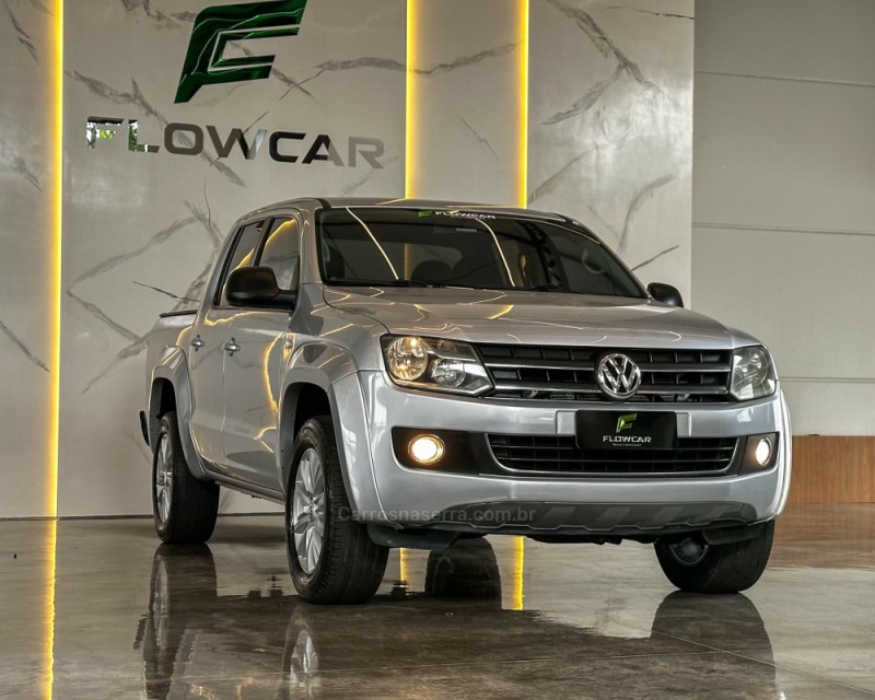 AMAROK 2.0 HIGHLINE 4X4 CD 16V TURBO INTERCOOLER DIESEL 4P AUTOMÁTICO - 2012 - GARIBALDI