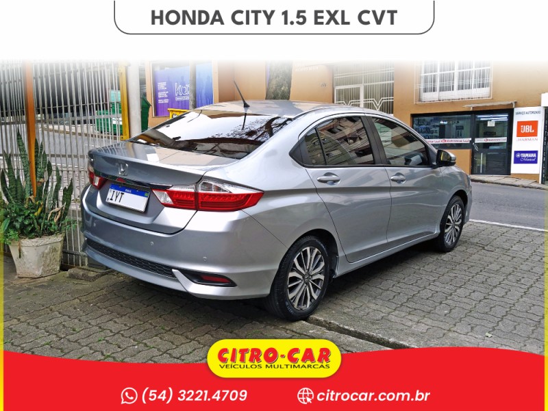 CITY 1.5 EXL 16V FLEX 4P AUTOMÁTICO - 2018 - CAXIAS DO SUL