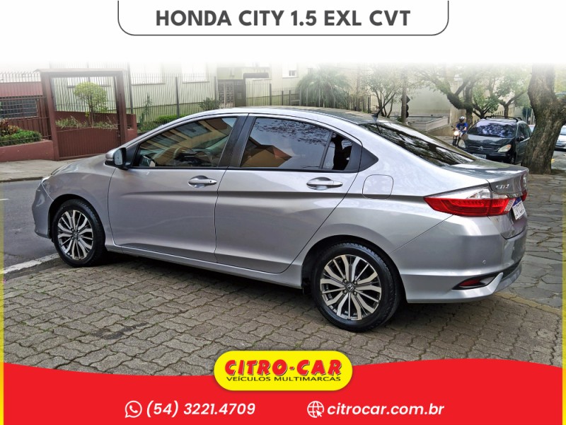 CITY 1.5 EXL 16V FLEX 4P AUTOMÁTICO - 2018 - CAXIAS DO SUL