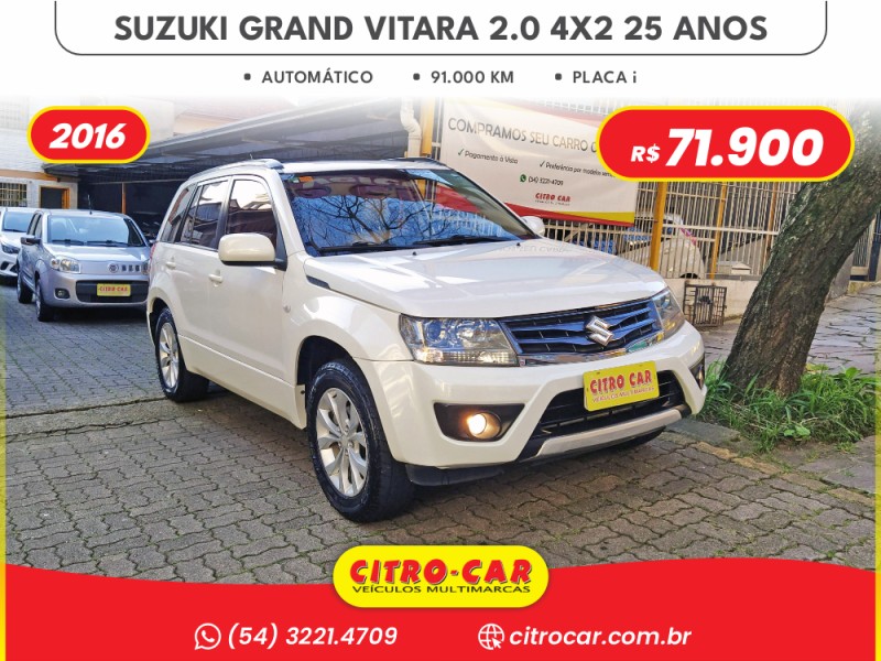 GRAND VITARA 2.0 4X2 16V GASOLINA 4P AUTOMÁTICO