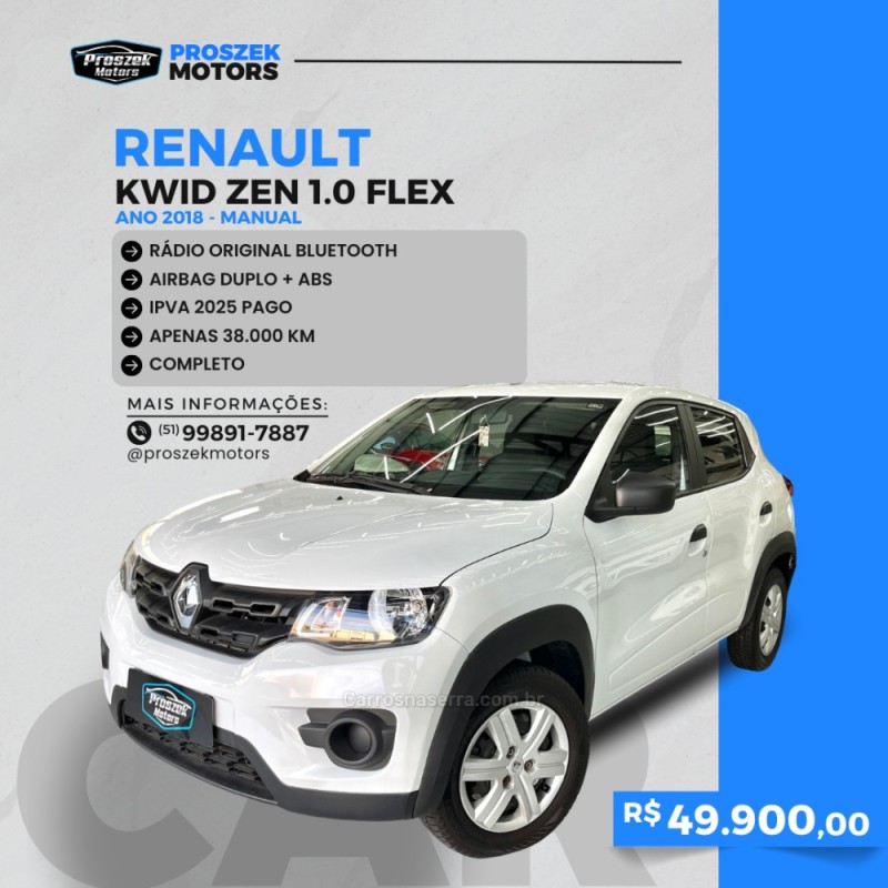 KWID 1.0 12V SCE FLEX ZEN MANUAL