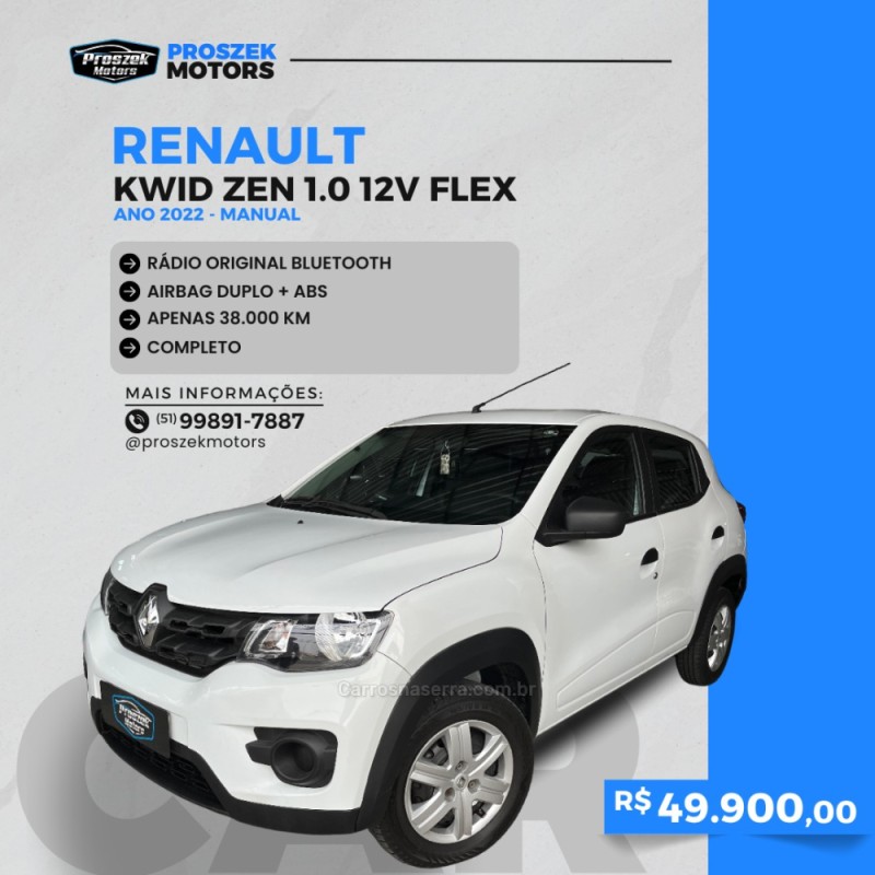 KWID 1.0 12V SCE FLEX ZEN MANUAL