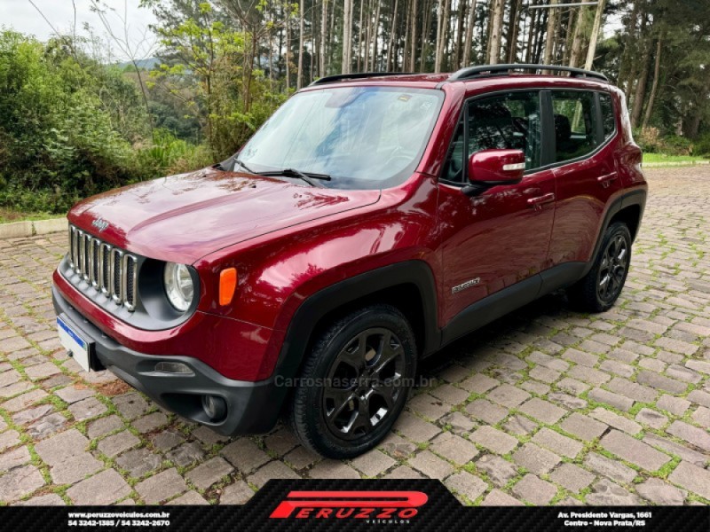 RENEGADE 2.0 16V TURBO DIESEL LONGITUDE 4P 4X4 AUTOMÁTICO - 2016 - NOVA PRATA