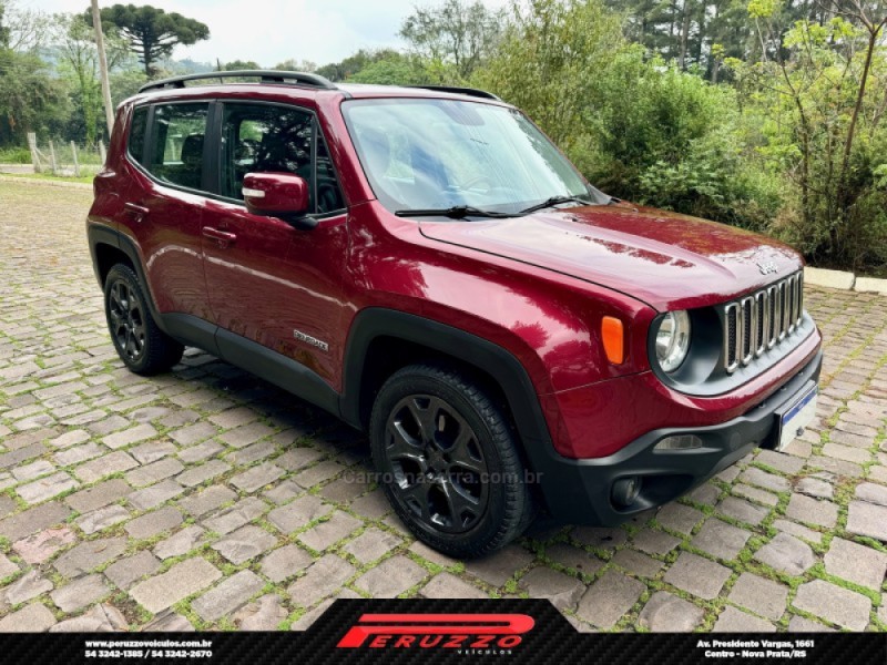 RENEGADE 2.0 16V TURBO DIESEL LONGITUDE 4P 4X4 AUTOMÁTICO - 2016 - NOVA PRATA