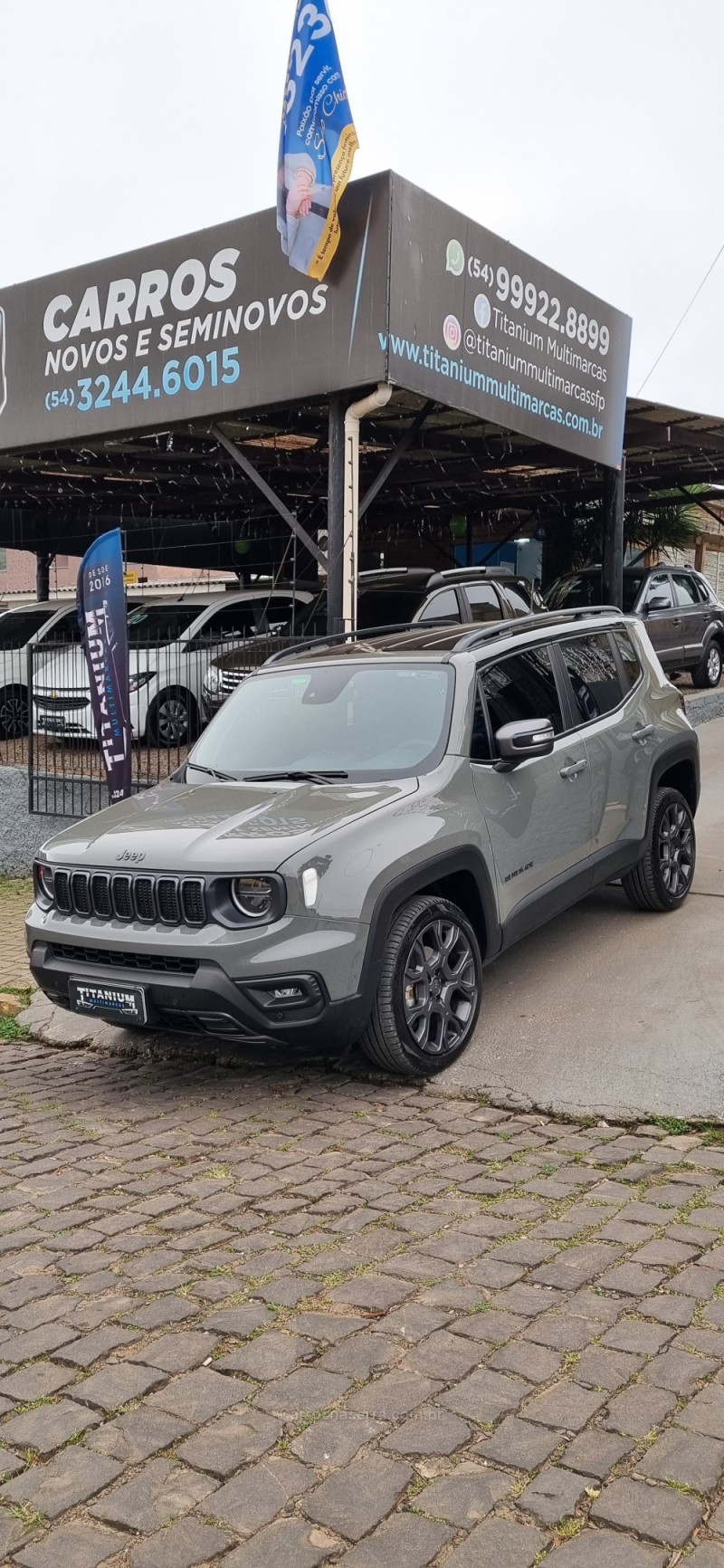 RENEGADE 1.3 S T270 16V TURBO FLEX 4X4 4P AUTOMÁTICO - 2023 - SãO FRANCISCO DE PAULA